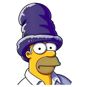 Homer Simpson Festive Moments PNG Axf