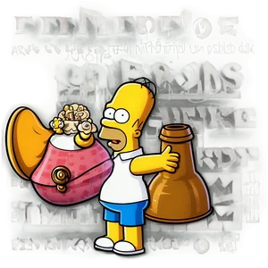 Homer Simpson Friendship Bonds Png 31 PNG image