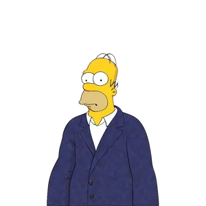 Homer Simpson Funniest Expressions PNG 4 PNG