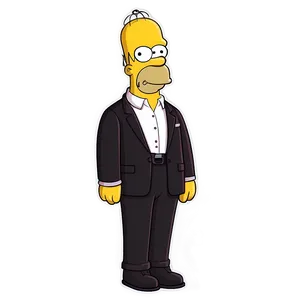 Homer Simpson Halloween Special PNG 48 PNG