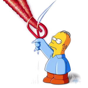 Homer Simpson Heartfelt Scenes PNG Imr37 PNG