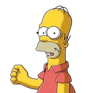 Homer Simpson Heartfelt Scenes Png Qay PNG image