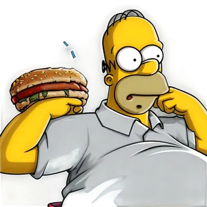 Homer Simpson Lazy Sunday Png Ijj PNG image