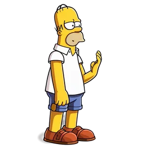 Homer Simpson Sincere Apology PNG Lpy49 PNG
