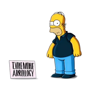 Homer Simpson Sincere Apology PNG Uuf86 PNG