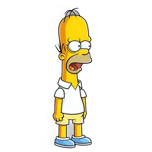 Homer Simpson Smiling Face PNG Nyf98 PNG