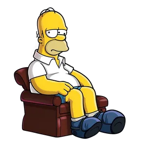 Homer Simpson Ultimate Fan PNG 05212024 PNG