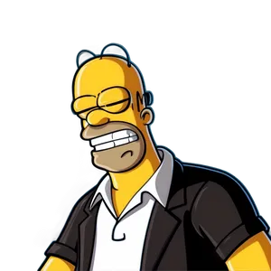 Homer Simpson Ultimate Prankster PNG Cyg65 PNG