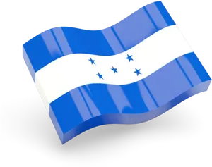 Honduras Flag Waving PNG image