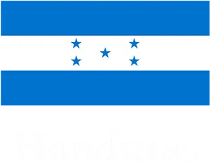 Honduras Flagand Name PNG image