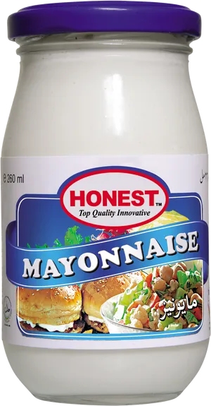 Honest Mayonnaise Jar260ml PNG image