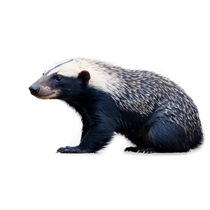 Honey Badger Bold Stare PNG 06252024