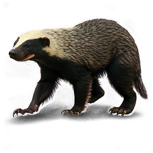 Honey Badger In The Wild PNG Mpp