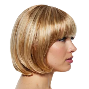 Honey Blonde Bangs PNG Yrt