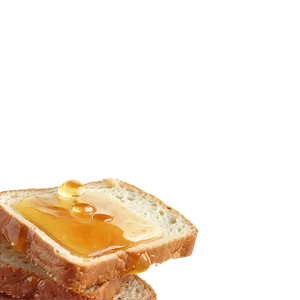 Honey Bread Slice PNG 96
