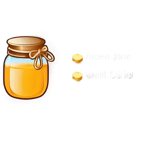 Honey Jar Clipart PNG 06212024
