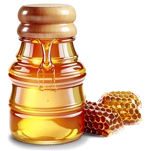 Honey Jar In Sunlight PNG 06212024