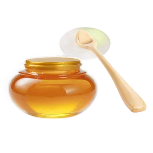 Honey Jar Spoon PNG Qvj PNG