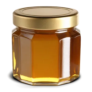 Honey Jar With Cap PNG 82