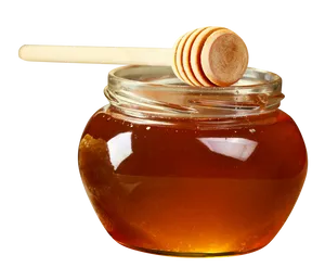 Honey Jar With Dipper.png PNG image