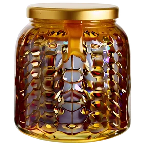 Honey Jar With Handle PNG 58
