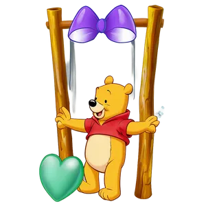 Honey Loving Pooh Png 80 PNG image