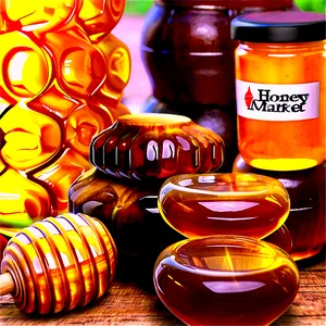 Honey Market Png Lbs85 PNG image