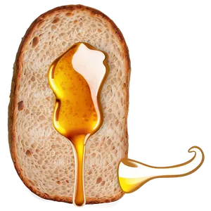 Honey On Bread Png Vxq PNG image