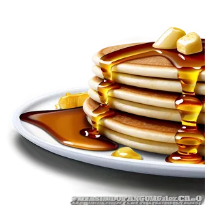 Honey On Pancakes Png Smd91 PNG image