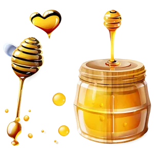 Honey Pot Collection PNG Bks14 PNG