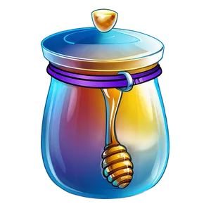 Honey Pot Design PNG Scy PNG