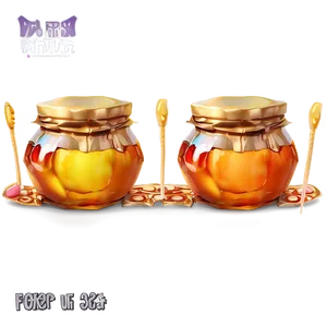Honey Pot Set PNG 23 PNG