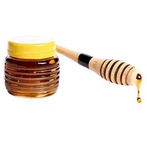 Honey Pot With Brush PNG Bqc71 PNG