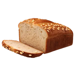 Honey Wheat Bread Slice PNG 06132024