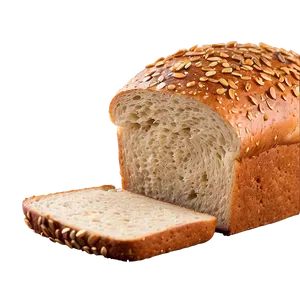 Honey Wheat Bread Slice PNG Smx37