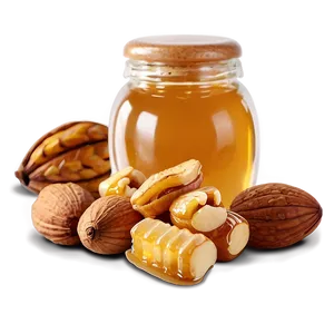 Honey With Nuts Png 20 PNG image