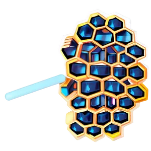 Honeycomb Abstract Background PNG 05232024 PNG