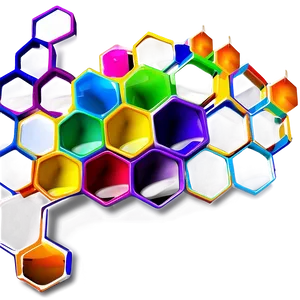 Honeycomb Abstract Background PNG Bfw PNG