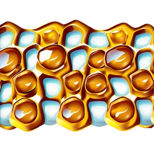 Honeycomb Illustration PNG Lff5
