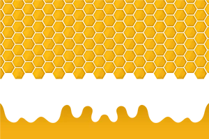 Honeycomb Pattern Graphic PNG image