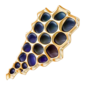Honeycomb Shape PNG 05232024