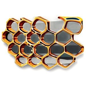 Honeycomb Shape PNG 47