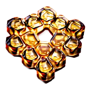 Honeycomb With Light PNG 05232024 PNG