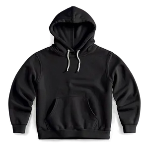 Hooded Black Sweatshirt Png 20 PNG image