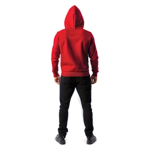 Hooded Red Sweater PNG Bqe76 PNG