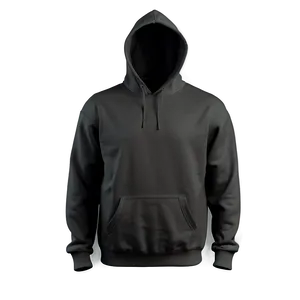 Hoodie With Kangaroo Pocket Template PNG 75 PNG