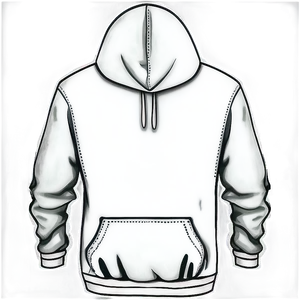Hoodie Without Pocket Template PNG Org62 PNG