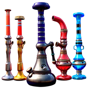 Hookah Pipes Collection Png Rdp PNG image