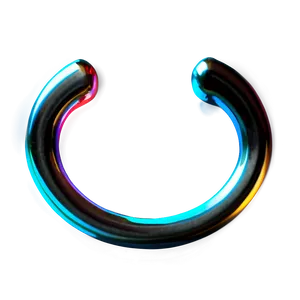 Hoop Nose Stud PNG 67