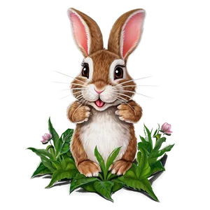 Hopping Rabbit PNG Woc PNG